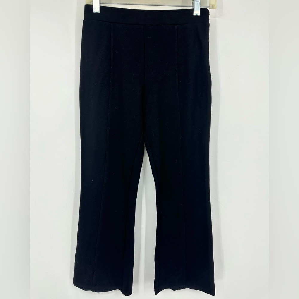 Lovers & Friends Black Pants Straight Leg Womens Medium Side Zipper | AO 612
